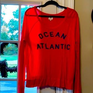 Sundry light sweatshirt embroidered Ocean Atlantic